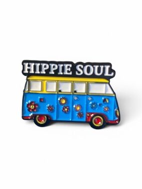 Hippy Soul Retro Bus Pin